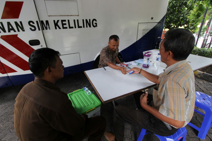 Rabu, Layanan SIM Keliling Tersebar di Empat Wilayah DKI Jakarta