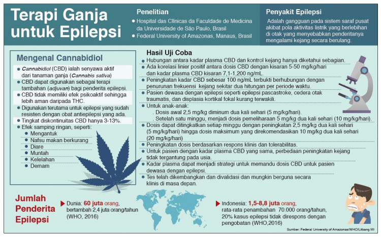 Terapi Ganja untuk Epilepsi, Perlukah?