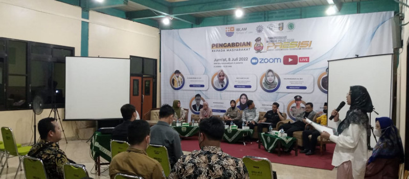 Cegah Radikalisme LPPM IBLAM dan SMA Muhammadiyah 4 Jakarta Sosialisasi Kebangsaan