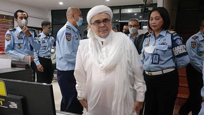 Habib Rizieq Shihab Saat Ini Berstatus Tahanan Kota