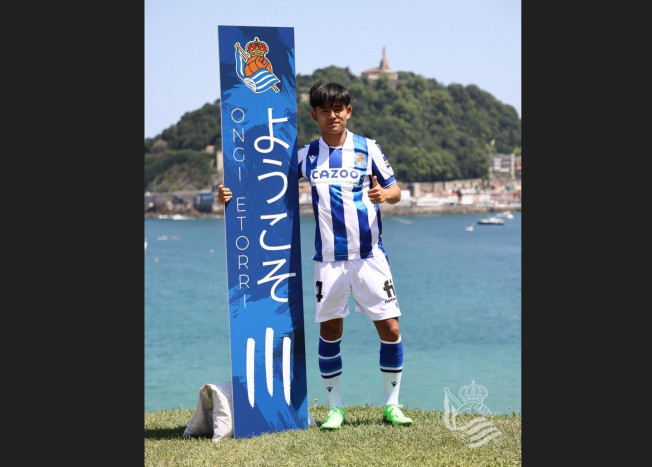 Real Sociedad Resmi Datangkan Kubo dari Real Madrid