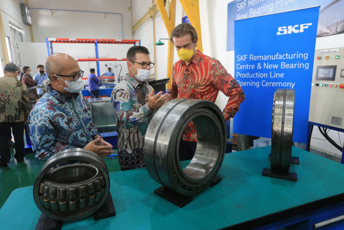 SKF Resmikan Fasilitas Remanufacturing Centre di Jakarta