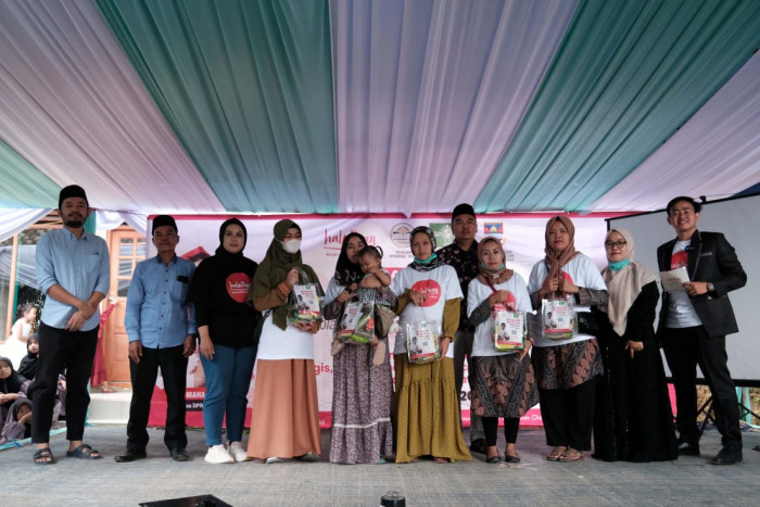  Gandeng LKNU Jabar, HaloPuan Sosialisasi Lawan Stunting di Bandung Barat