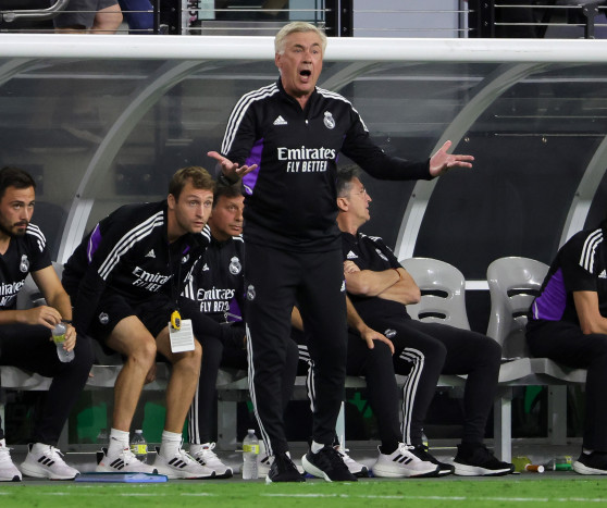 Ancelotti Bertekad Antar Real Madrid Menang di Laga Piala Super Eropa