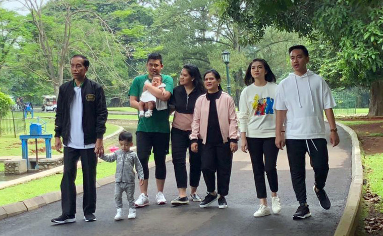 Presiden Jokowi dan Ibu Iriana Sambut Kelahiran Cucu Kelima