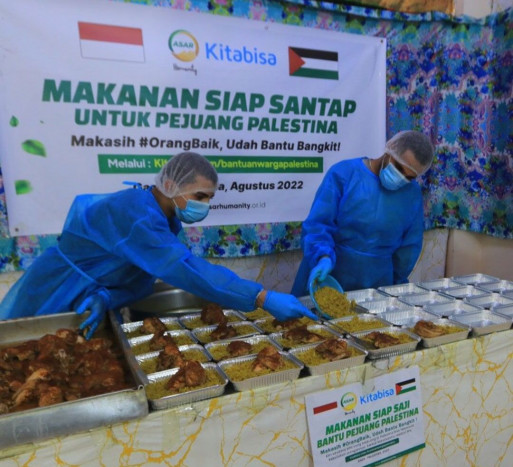 ASAR Humanity Distribusikan Makanan Siap Santap untuk Warga di Jalur Gaza