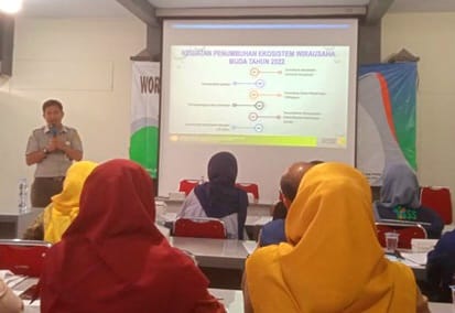 Workshop Ekosistem Wirausaha Muda berbasis Korporasi Petani di Pacitan