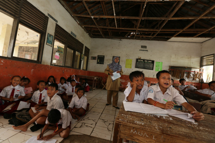 Ribuan Ruang Kelas SD Di Cianjur Kondisinya Rusak