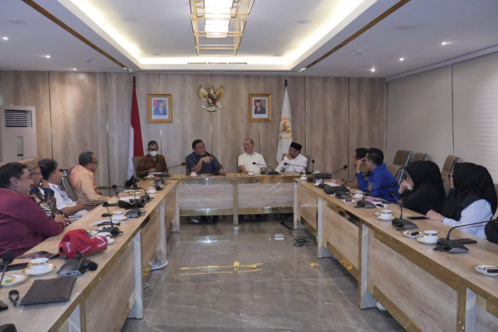 Gobel Terima Para Rektor Perguruan Tinggi di Gorontalo