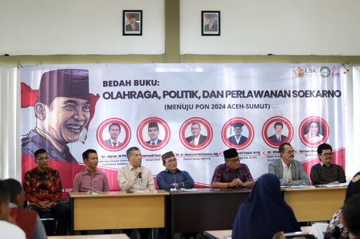 Akademisi USK Luncurkan Buku Olahraga dan Politik Soekarno