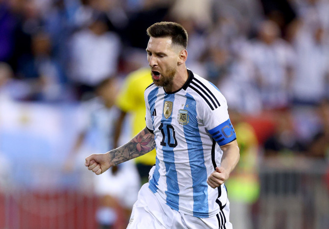Messi Catatkan Kemenangan Ke-100 Bersama Argentina