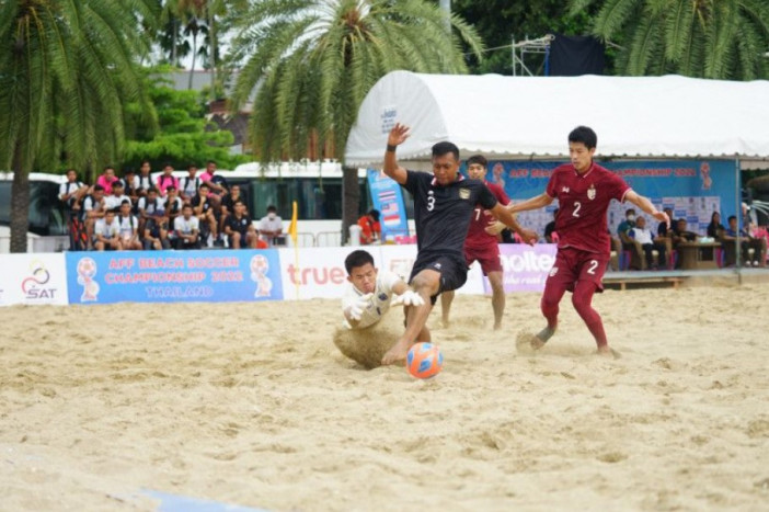 Indonesia Menyerah dari Thailand di Laga Perdana Kejuaraan Sepak Bola Pantai AFF 2022