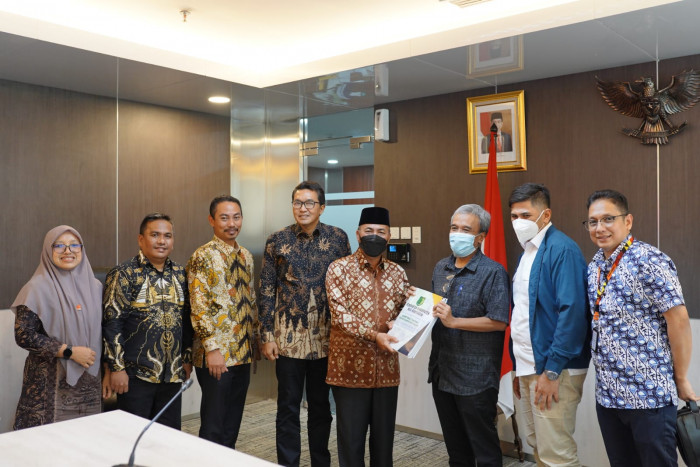 PJ Bupati Muba Apriyadi Koordinasi dengan Dirjen Migas KESDM soal Illegal Drilling dan Illegal Refinery