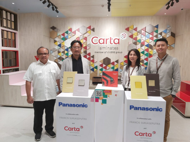 Kolaborasi Panasonic-Carta Laminates-Desainer Francis Surjaseputra Hasilkan Sakelar Yumi Series