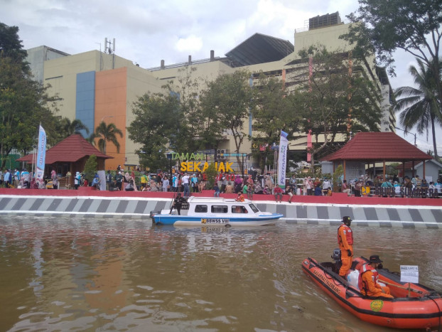  Pemkot Palembang Gelar Car Free Night Di Kawasan Sekanak Lambidaro