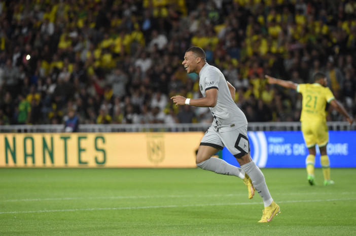 Mbappe Cetak Dua Gol, PSG Tekuk Nantes