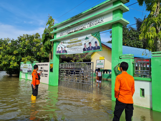 Banjir di Hulu Sungai Tengah Meluas ke Wilayah Hilir