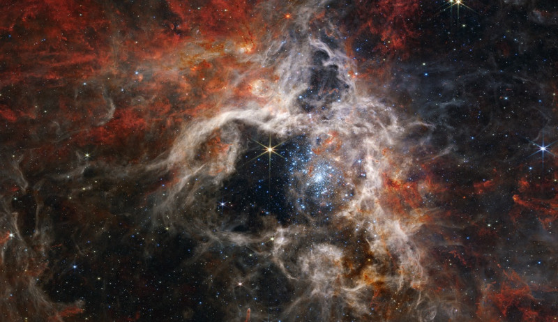 Wow, Teleskop Webb NASA Berhasil Menangkap Penampakan Nebula Tarantula