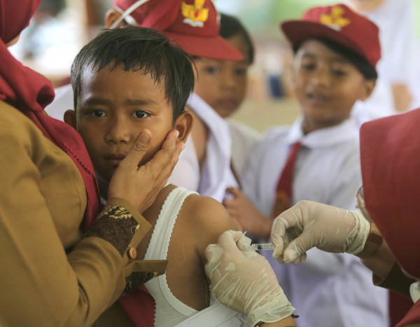 Imunisasi Prasyarat Masuk Sekolah untuk Eliminasi Campak-Rubela