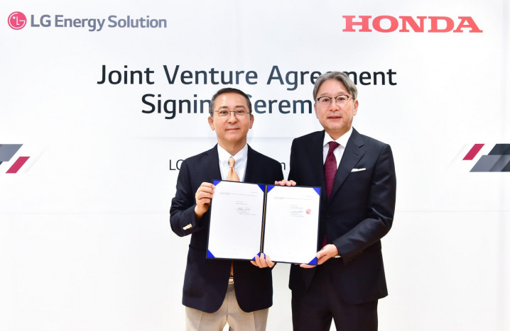 Honda dan LG Kolaborasi Produksi Baterai Kendaraan Listrik