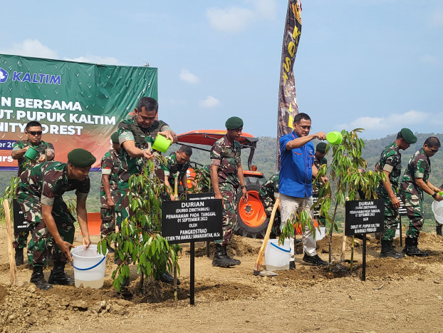 Pupuk Kaltim-Kostrad Gelar Program Community Forest