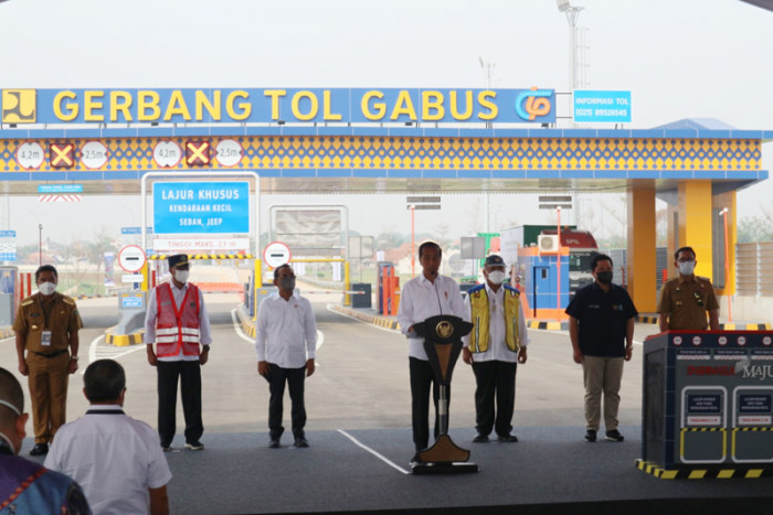 Resmikan Tol Cibitung-Cilincing, Presiden: Percepat Mobilitas Produk Ekspor