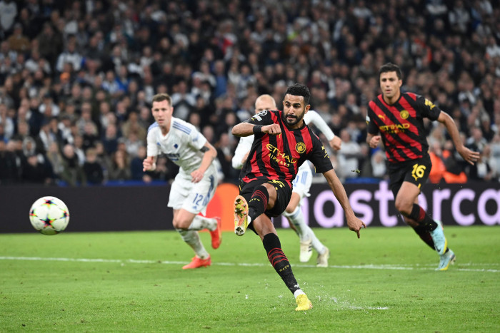 Mahrez Gagal Penalti, Manchester City Ditahan Imbang FC Copenhagen