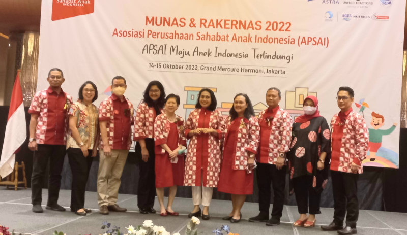 Munas dan Rakernas APSAI 2022 Jalin Sinergitas Wujudkan Indonesia Layak Anak 2030