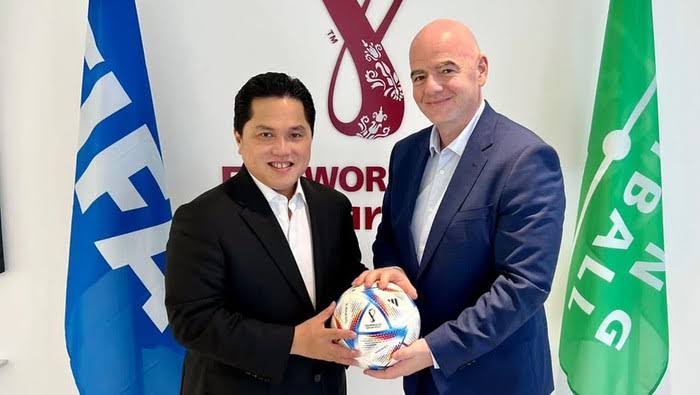 Exco PSSI Puji Lobi-Lobi Erick Thohir ke Presiden FIFA