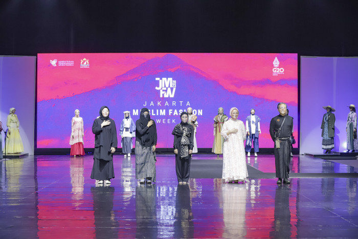 Desainer dan Jenama Busana Muslim Unjuk Gigi di JMFW 2023