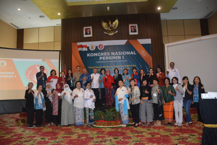 Kongres Perdana PERKHIN Usung Tema Perempuan Berdaya, Keluarga Sejahtera, Indonesia Jaya, Damai di Dunia
