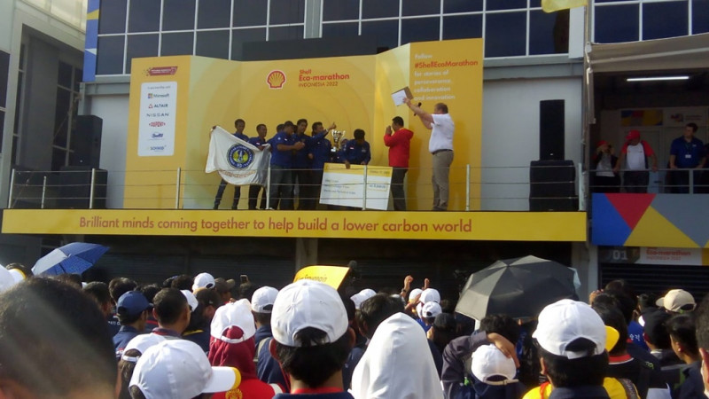 Tim Indonesia Dominasi Gelar Juara di Shell Eco-marathon 2022