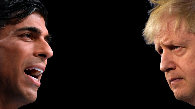 Rishi Sunak dan Boris Johnson Bidik Kursi Kosong PM Inggris