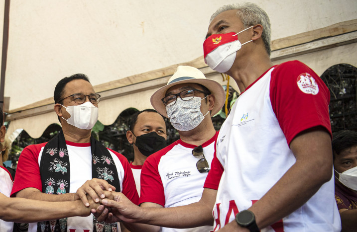 SMRC : Elektabilitas Ganjar Masih Unggul Pasca Anies Deklarasi Capres