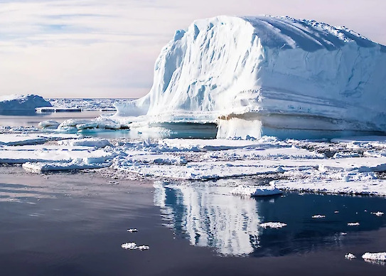 Es Antartika Mencair Hingga 70,8 Miliar Ton dalam Setahun