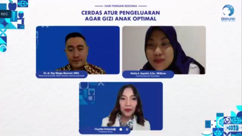 Danone Ajak Masyarakat Atur Pengeluaran Agar Gizi Anak Bisa Optimal