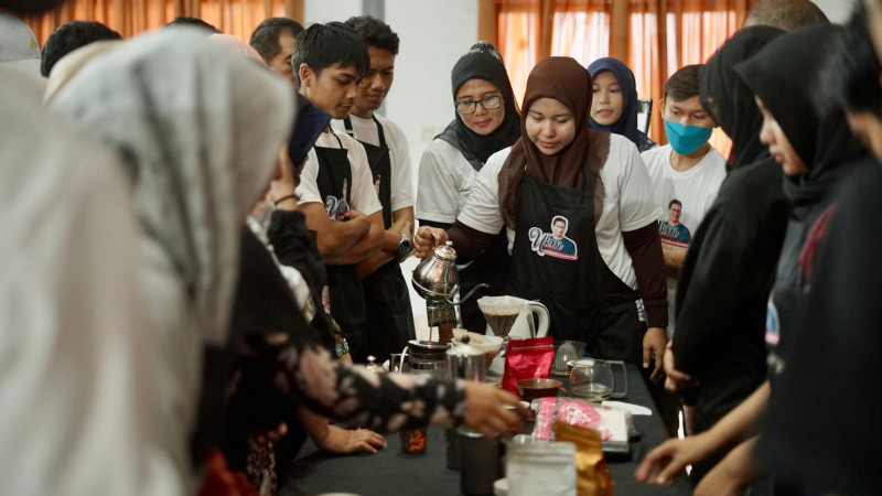 Potensi Besar, UKM Sahabat Sandi Aceh Gelar Pelatihan Barista & Bisnis Kopi