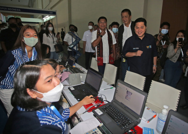 Erick: Lewat GATF 2022, Garuda Bisa Akselerasi Pemulihan Bisnis