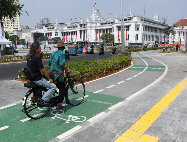 Pj Gubernur DKI: Jalur Sepeda Bisa Lebih Berkualitas