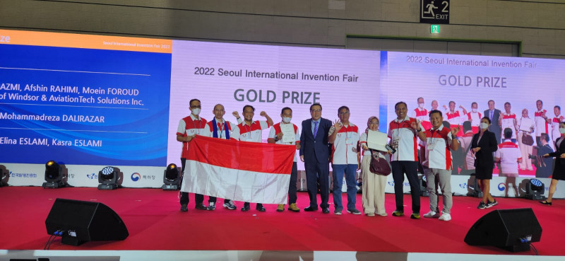 Tim Pertamina Sabet Penghargaan dari Seoul International Invention Fair 2022 