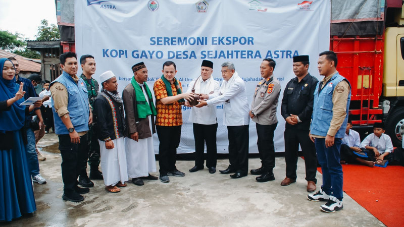 Petani Binaan Astra di Aceh Tengah Ekspor Kopi ke Amerika Serikat