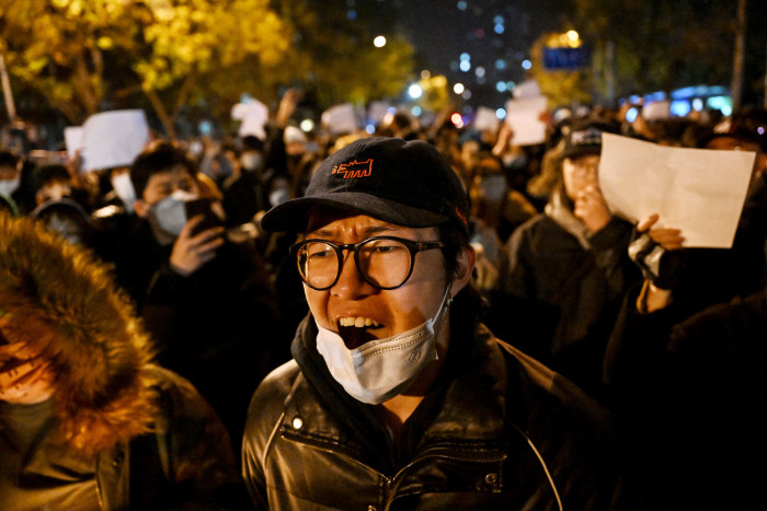 Aksi Protes Kebijakan Covid-19 Meluas di Wilayah Tiongkok