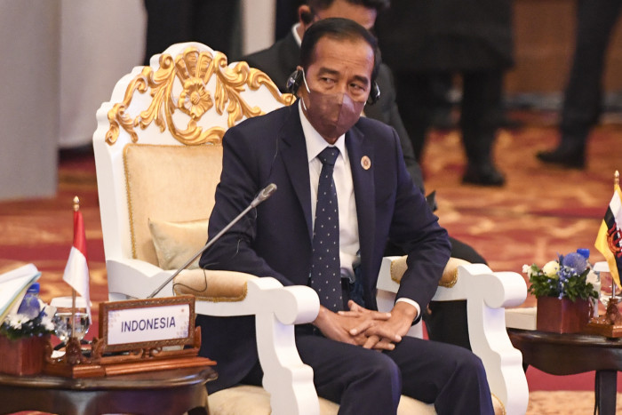 Jokowi Diskusikan Pertumbuhan Ekonomi dengan Presiden ADB