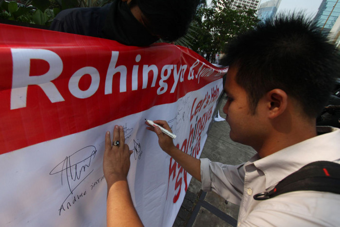 Pengungsi Rohingya di Makassar Boyong Istri dan Anaknya yang WNI ke Kanada