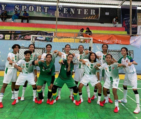 Bungkam Tuan Rumah, Tim Futsal Putri Sikka Raih Emas di Porprov NTT 2022