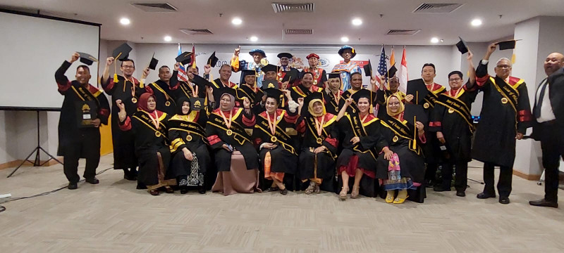 Lembaga Pendidikan Jarak Jauh, UIPM Luluskan 25 Wisudawan di Malaysia