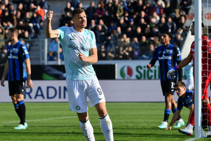 Dua Gol Dzeko Bawa Inter ke Empat Besar sebelum Jeda Piala Dunia