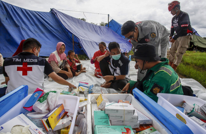ISPA Hingga Diare Jadi Penyakit Terbanyak Korban Gempa Cianjur