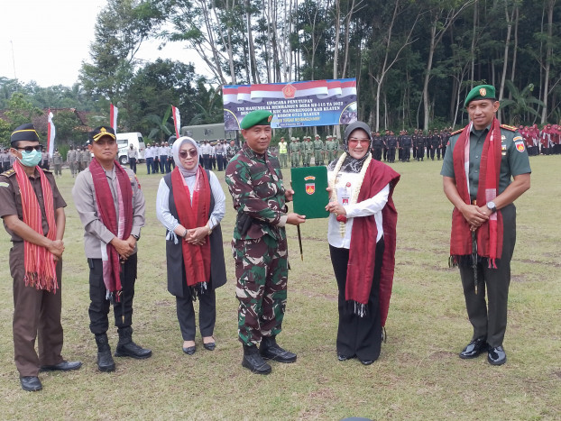 Penutupan TMMD di Klaten, Pangdam Diponegoro Dorong Semangat Gotong Royong