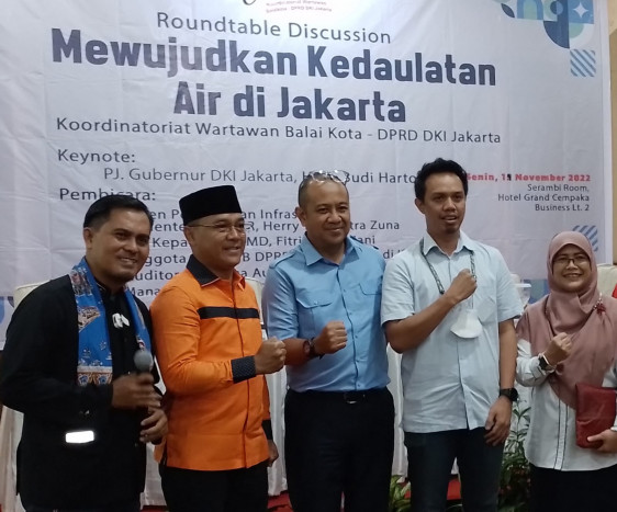 Pj Gubernur DKI Jamin Hak Warga Jakarta Peroleh Air Bersih